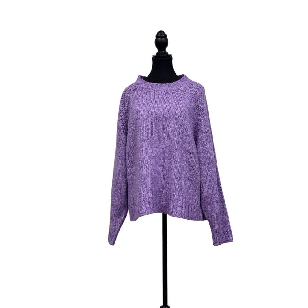 Cloth Purple Sweater | Large